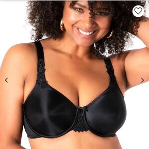 CHANTELLE Hedona Minimizer bra - black lace detail 32C